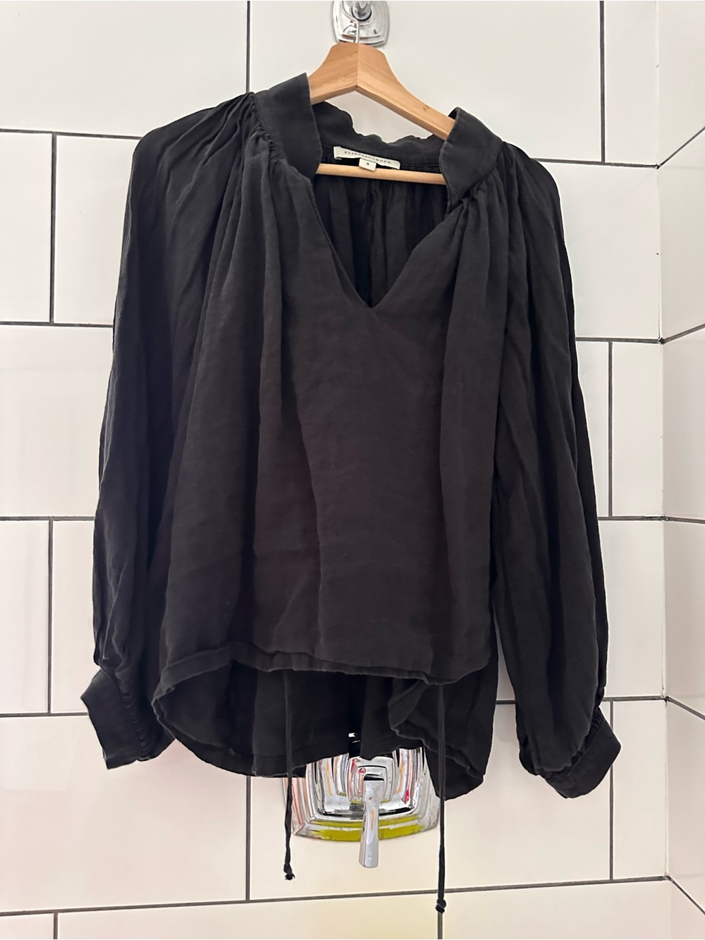 Eliza Faulkner Linen Blouse
